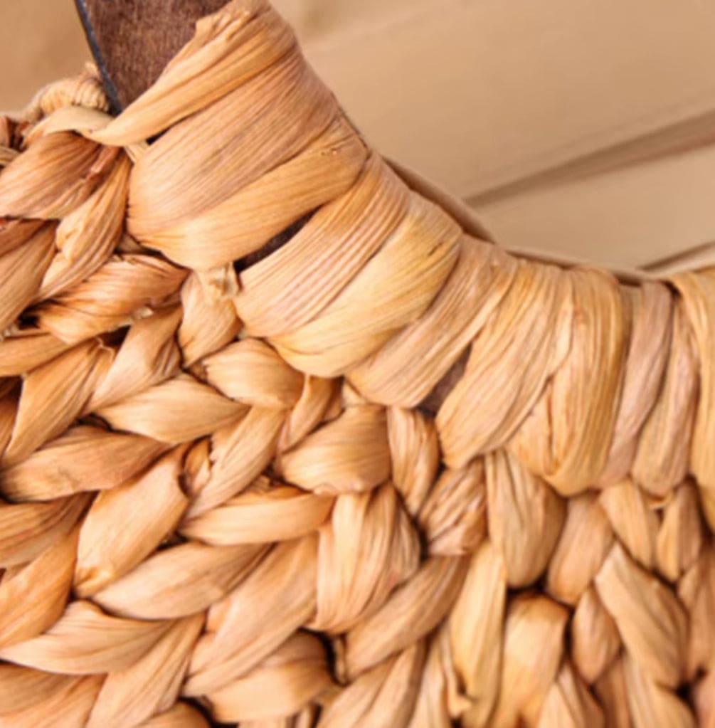 Vintage Bohemian Straw Rattan Handbag