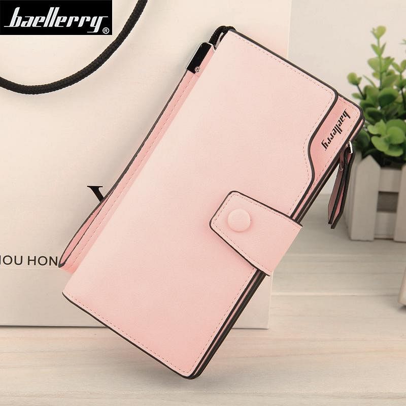 Baellerry Brand Wallet Women Top Quality Leather Wallet Multifunction Purse