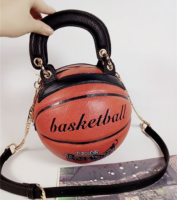 Basketball Shape Bags For Women Messenger Bag Women's Bag Luxury Handbags Women Bags Round Creative