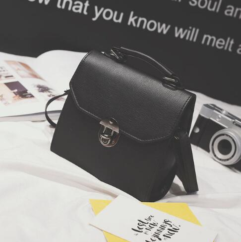 PU Leather Women Handbag Vintage Women Messenger Bag Fashion Lock Female Shoulder Bag Flap Women Bag Sac A Main