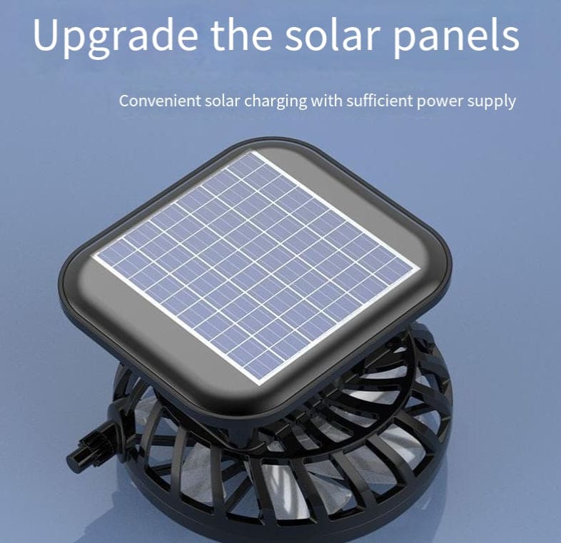 SolarShade Fan Hat – UV Protection Meets Hands-Free Cooling