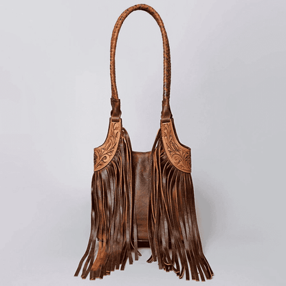 ADBGZ455A Tote Hand Tooled Genuine Western Leather Women Bag