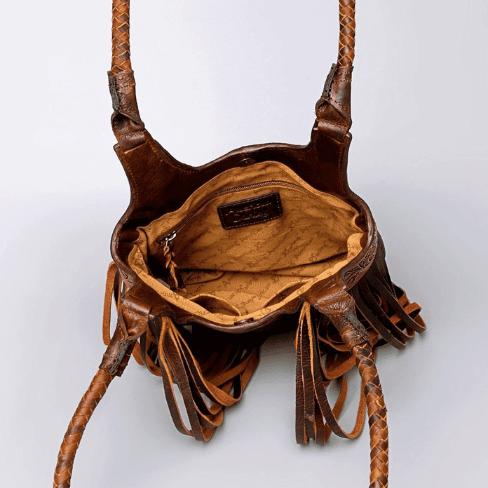 ADBGZ455A Tote Hand Tooled Genuine Western Leather Women Bag