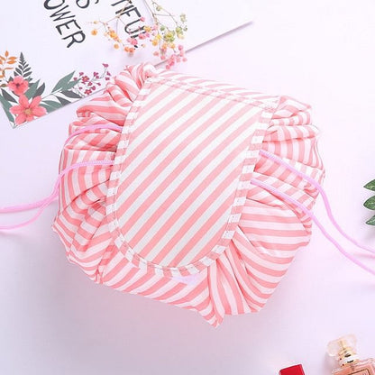 Women Drawstring Cosmetic Bag travel Organizer bag pouch Make Up Case Storage Makeup Bag Toiletry bag