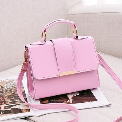 Women’s PU Leather Small Flap Shoulder & Crossbody Bag