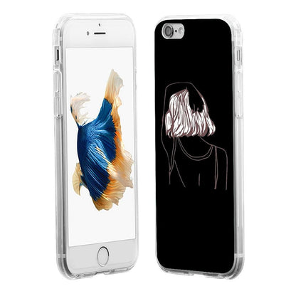 View of Girl's Back Print Phone Case Cover for iPhone, Samsung Galaxy