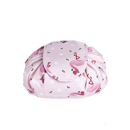 Women Drawstring Cosmetic Bag travel Organizer bag pouch Make Up Case Storage Makeup Bag Toiletry bag