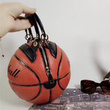 Basketball Shape Bags For Women Messenger Bag Women's Bag Luxury Handbags Women Bags Round Creative