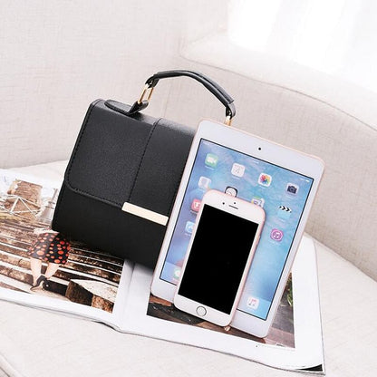 Women’s PU Leather Small Flap Shoulder & Crossbody Bag