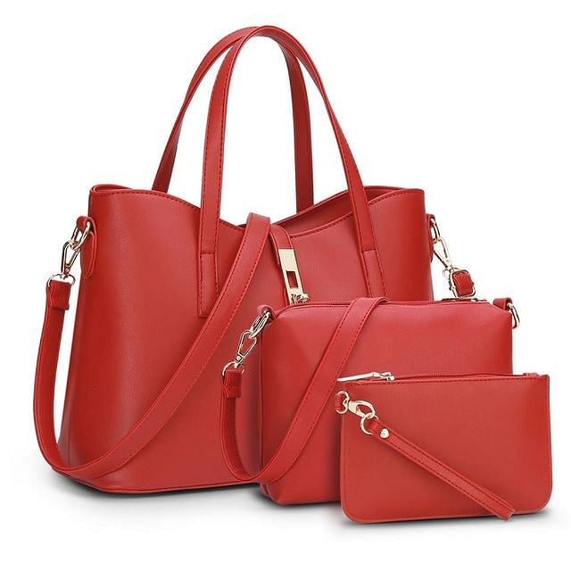 Women Bag Top-Handle Bags Messenger Bags Handbag Leather Composite Bag