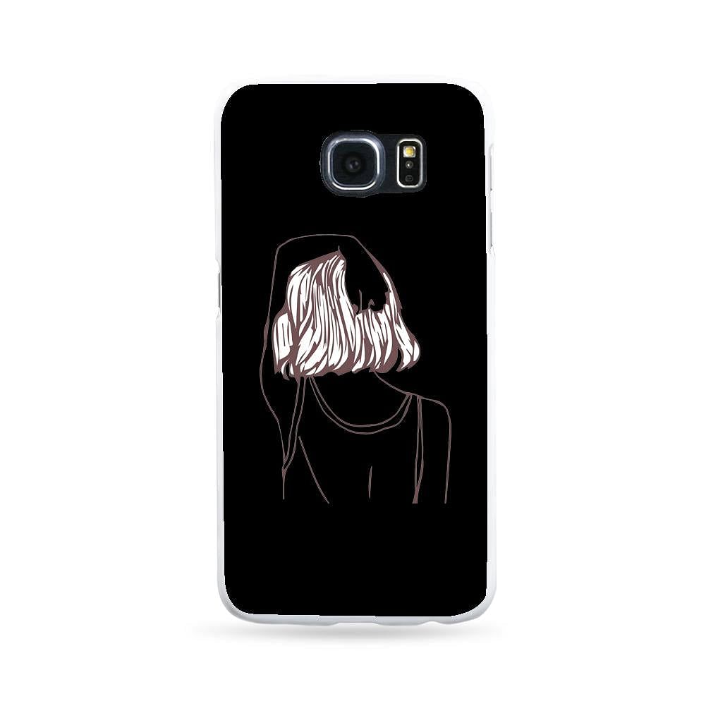 View of Girl's Back Print Phone Case Cover for iPhone, Samsung Galaxy