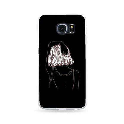 View of Girl's Back Print Phone Case Cover for iPhone, Samsung Galaxy