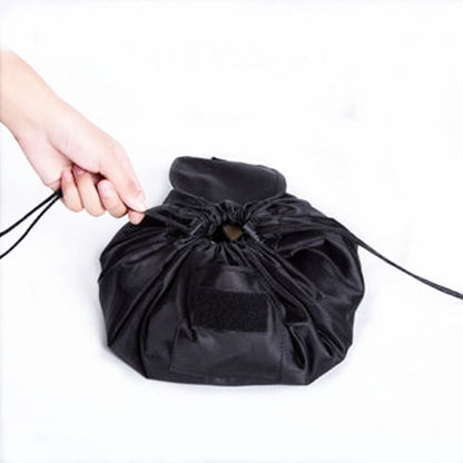 Women Drawstring Cosmetic Bag travel Organizer bag pouch Make Up Case Storage Makeup Bag Toiletry bag