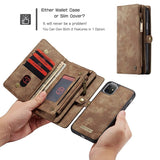 Luxury Leather Case For IPhone Case Wallet Covers Magnetic Business Case