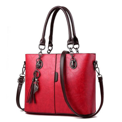 Vintage Casual Tote Fashion Leather Bag