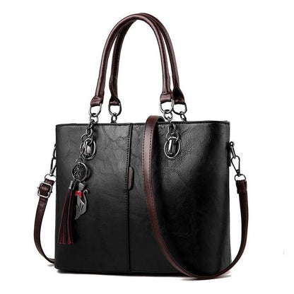 Vintage Casual Tote Fashion Leather Bag