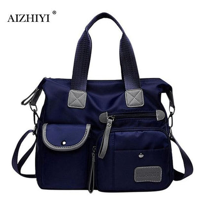 Waterproof Nylon Tote & Crossbody Bag