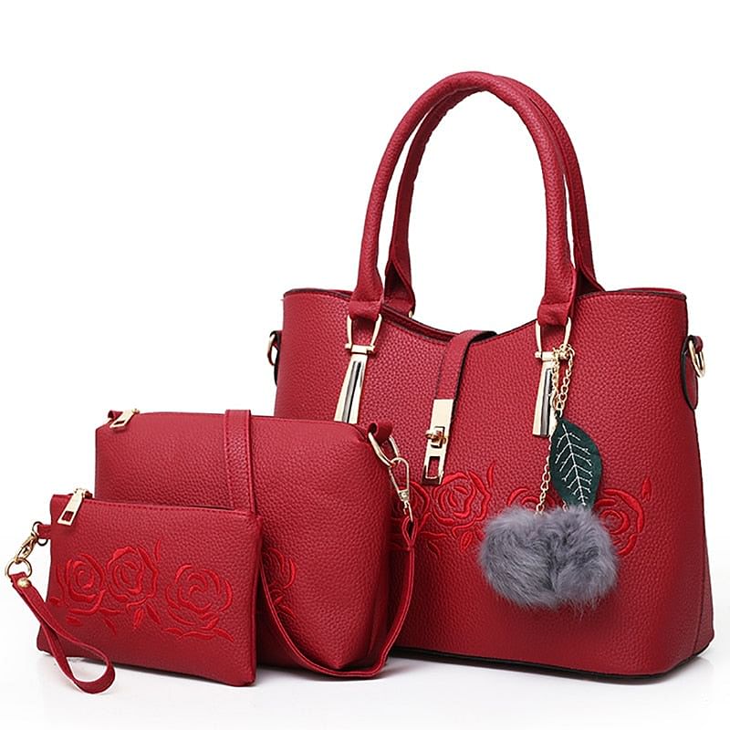 3pcs Leather Bags