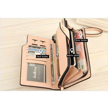 Baellerry Brand Wallet Women Top Quality Leather Wallet Multifunction Purse