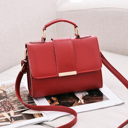 Women’s PU Leather Small Flap Shoulder & Crossbody Bag