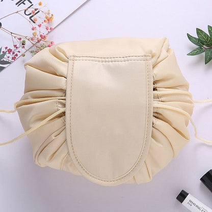 Women Drawstring Cosmetic Bag travel Organizer bag pouch Make Up Case Storage Makeup Bag Toiletry bag