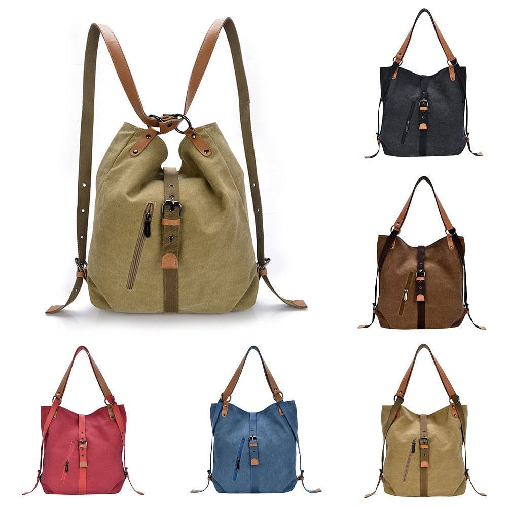 Canvas Messenger Bag women Handbags Famous Brand Vintage Bag Retro Vintage Messenger Bag Shoulder Bags for woman