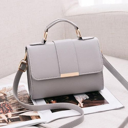 Women’s PU Leather Small Flap Shoulder & Crossbody Bag