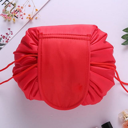 Women Drawstring Cosmetic Bag travel Organizer bag pouch Make Up Case Storage Makeup Bag Toiletry bag