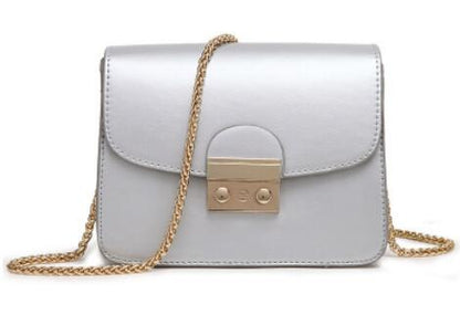 PU leather Messenger Clutch Mini Shoulder Bag For Woman