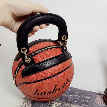 Basketball Shape Bags For Women Messenger Bag Women's Bag Luxury Handbags Women Bags Round Creative