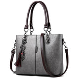 Vintage Casual Tote Fashion Leather Bag