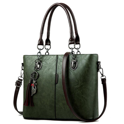 Vintage Casual Tote Fashion Leather Bag