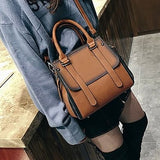 Vintage Leather High Quality Small Shoulder Bags for Women