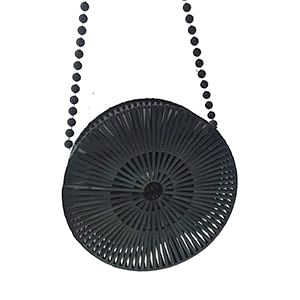 Round Summer Handmade Bamboo Bags Bohemian Straw Bag Hollow Rattan Woven Beach Bag Women Handbag Vintage Bali Lady Tote