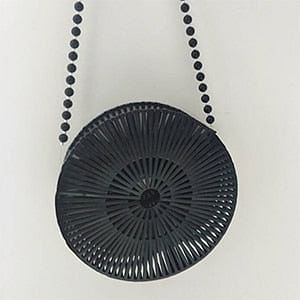 Round Summer Handmade Bamboo Bags Bohemian Straw Bag Hollow Rattan Woven Beach Bag Women Handbag Vintage Bali Lady Tote