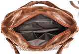 4pcs Leather Set Weave Soft Bag