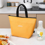 1 PCS Portable Waterproof Insulated Canvas Cooler Bag Thermal for food
